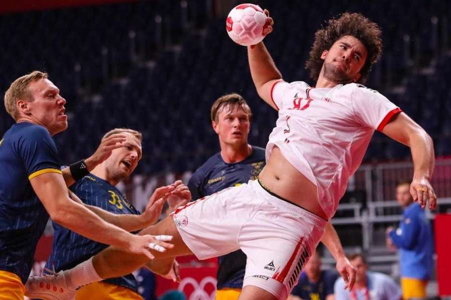 Luís Frade, pivô da Seleção Nacional de andebol