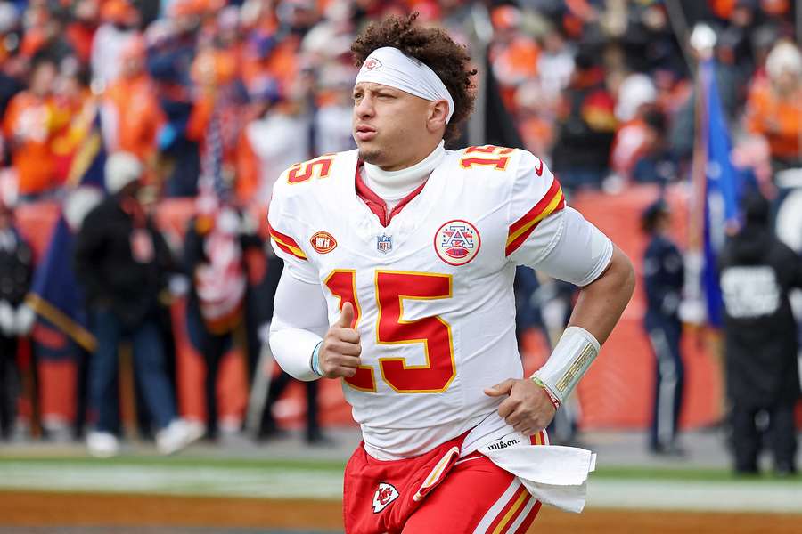 Patrick Mahomes leidet unter Grippe-Symptomen und machte gegen Denver kein gutes Spiel.