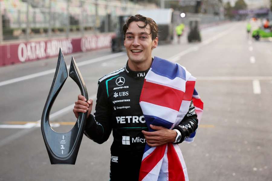 George Russell conquistou sua terceira vitória na temporada George Russell conquistou sua terceira vitória na temporada