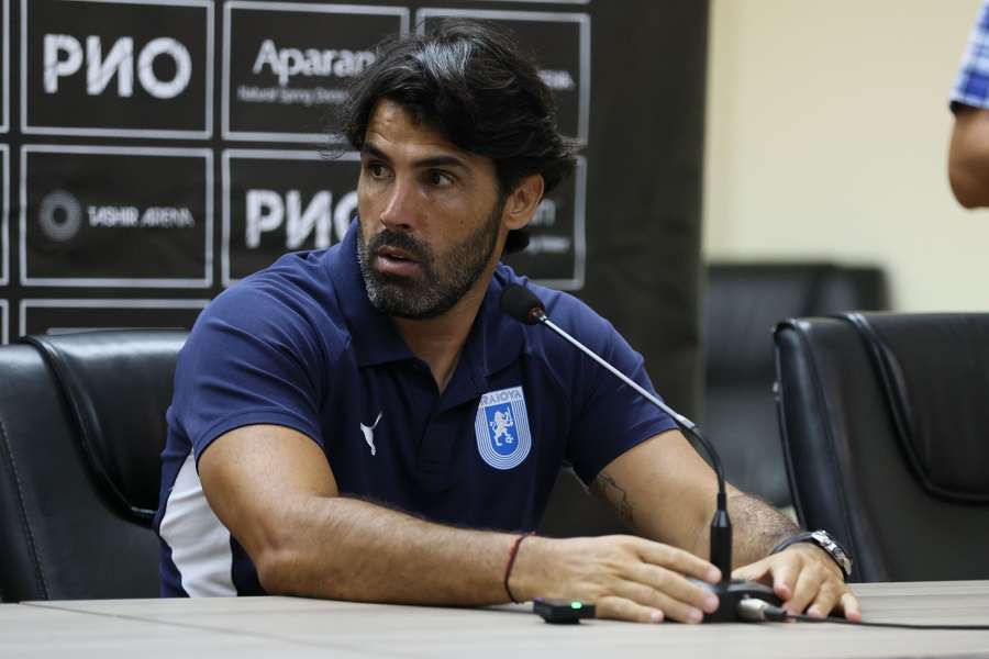 Antrenorul Universității Craiova, Filipe Coelho Antrenorul Universității Craiova, Filipe Coelho