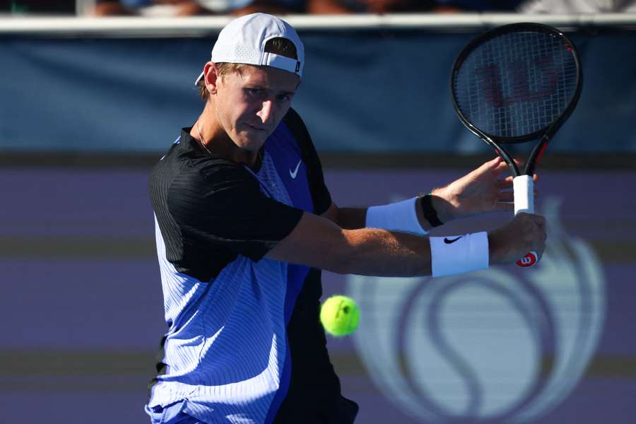 Sebastian Korda in Action.