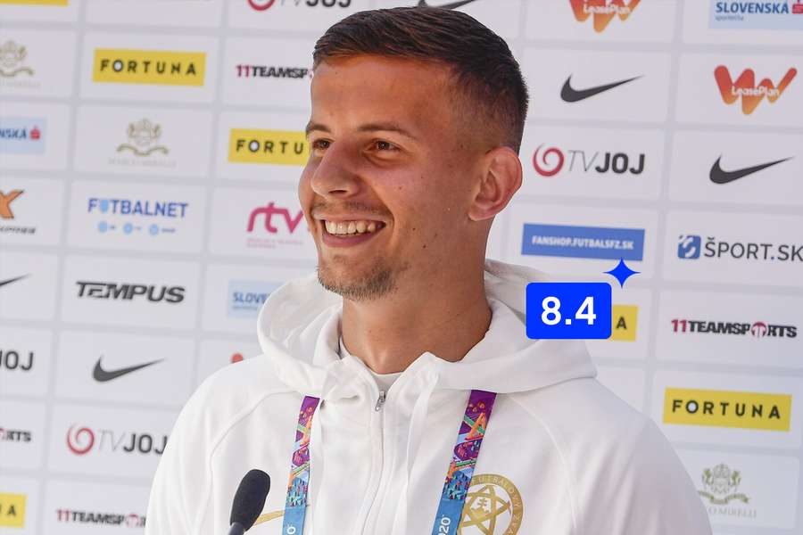 Šatka sa stal najlepším hráčom zápasu.