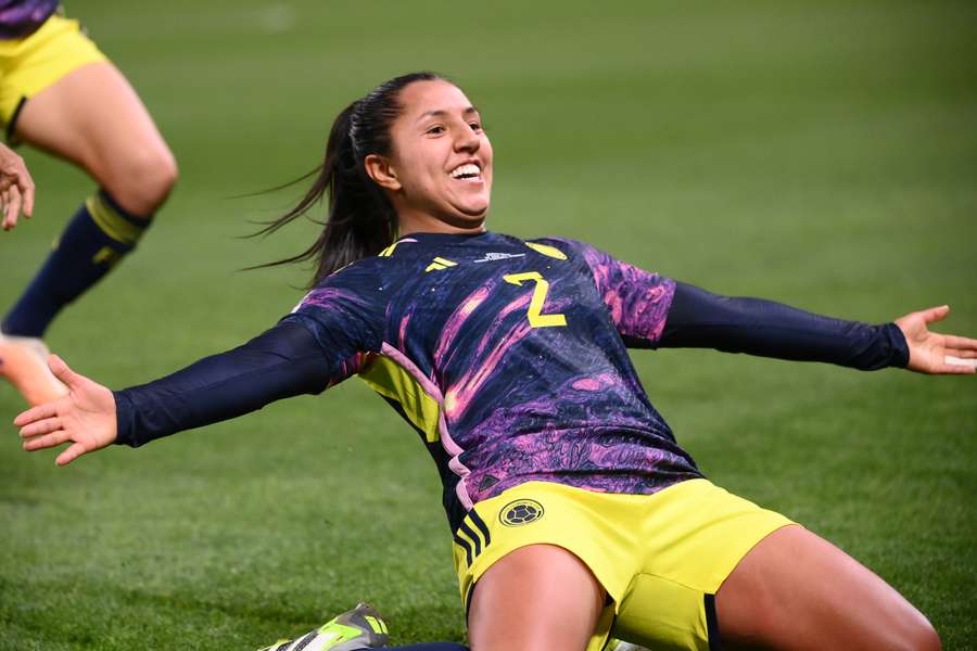 La joie colombienne en fin de match.