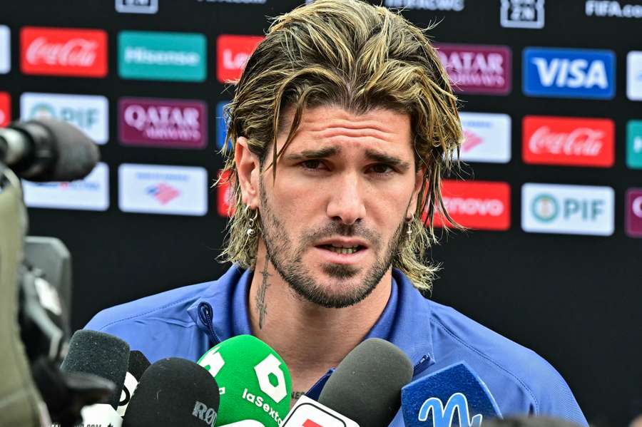 De Paul face aux journalistes ce samedi.
