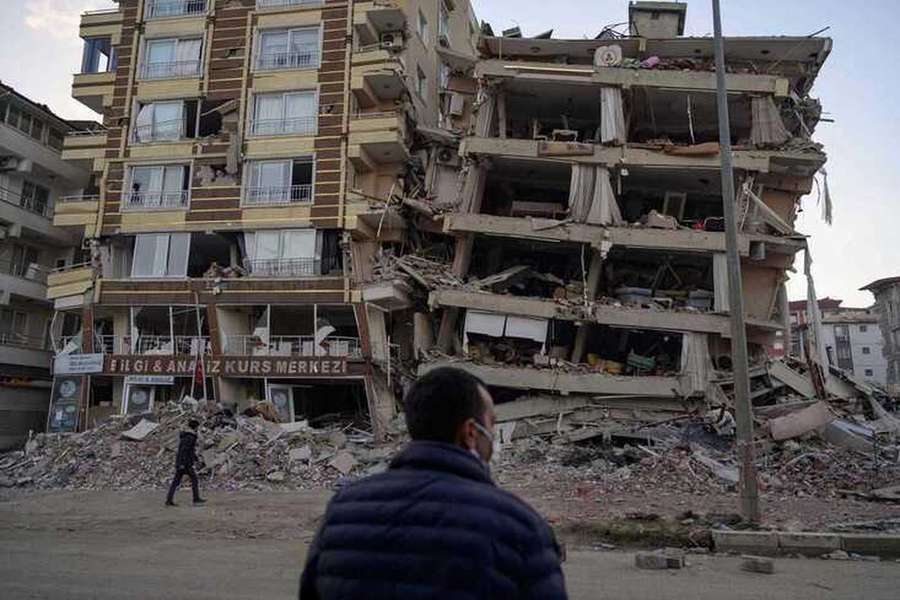 Turquia foi assolada por um sismo no início de fevereiro