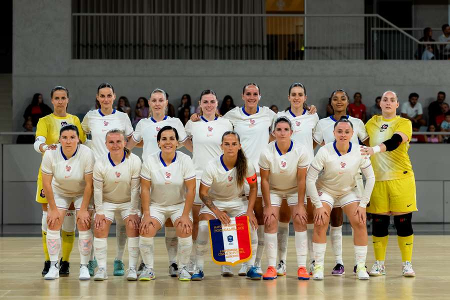 L'équipe de France féminine lors de son amical face au Portugal, le 8 septembre dernier L'équipe de France féminine lors de son amical face au Portugal, le 8 septembre dernier
