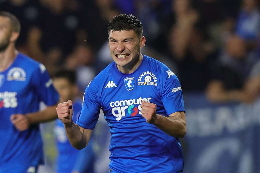 Nicolo Cambiaghi scored Empoli's third of the night