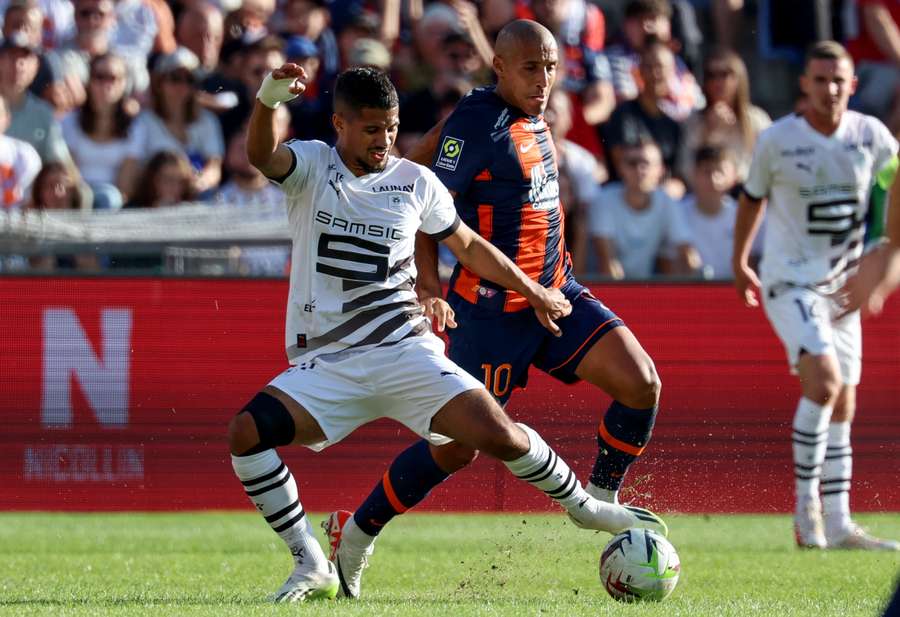 Ludovic Blas en action. Ludovic Blas en action.