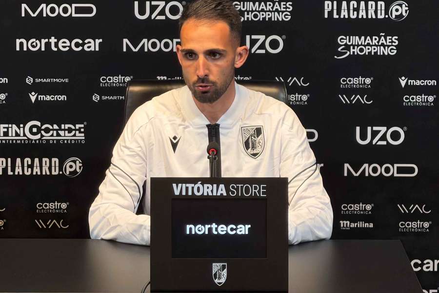 Gil Lameiras, treinador do Vitória SC Gil Lameiras, treinador do Vitória SC