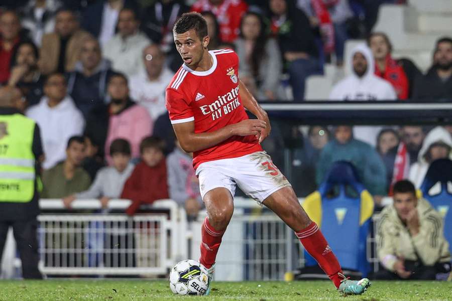 Henrique Araújo soma 20 jogos pela equipa principal do Benfica