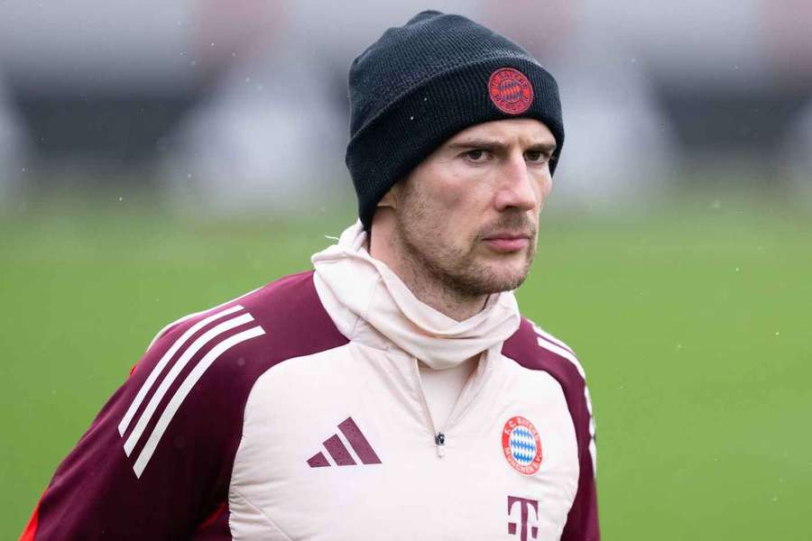 Leon Goretzka im Teamtraining