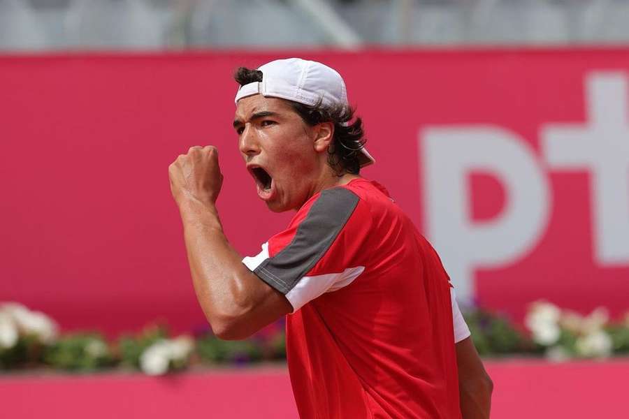 Henrique Rocha valorizou a experiência de disputar um torneio ATP em Portugal