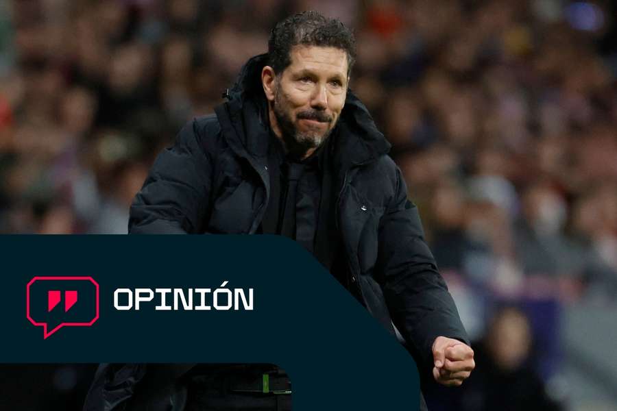 Cholo Simeone, entrenador del Atlético de Madrid