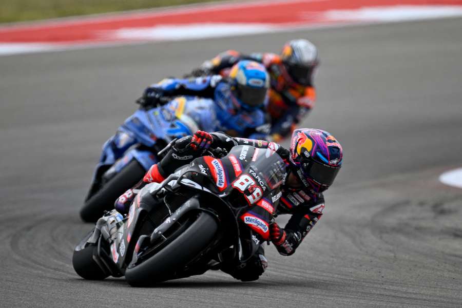 Jorge Martin came from seventh on the grid to win a dramatic sprint