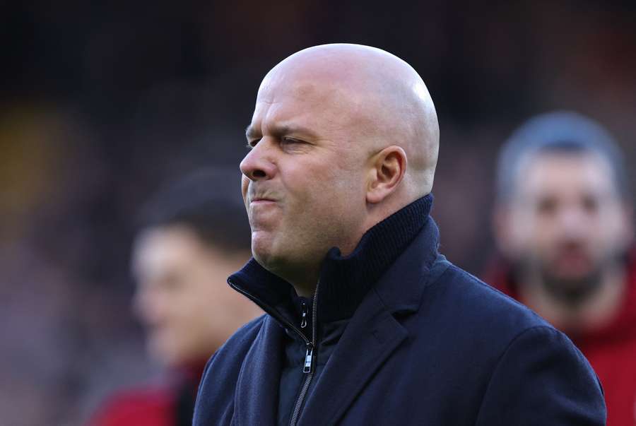 Arne Slot está sob pressão no comando técnico do Liverpool Arne Slot está sob pressão no comando técnico do Liverpool