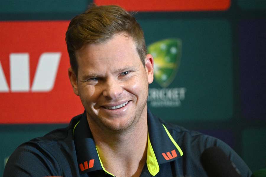Steve Smith during his matchday eve captain's press conference.