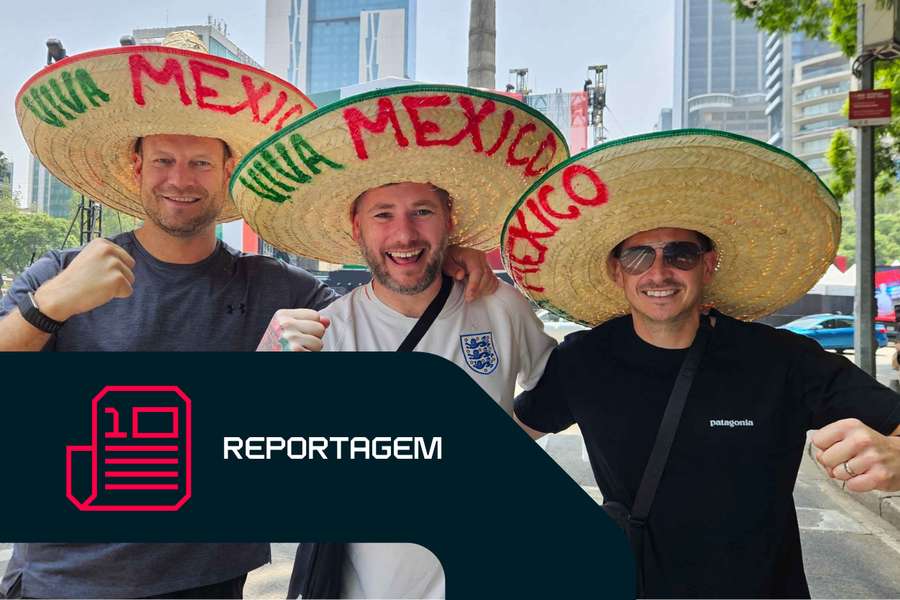 Graham, Tony e David chegaram à Cidade do México na sexta-feira Graham, Tony e David chegaram à Cidade do México na sexta-feira