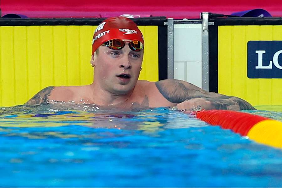 England's Adam Ramsay-Peaty looks dejected after finishing third in the men's 100m breaststroke final England's Adam Ramsay-Peaty looks dejected after finishing third in the men's 100m breaststroke final