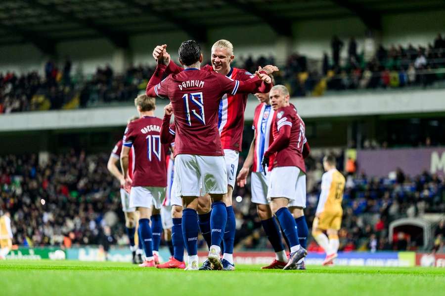 Noruega com goleada tranquila diante da Moldávia