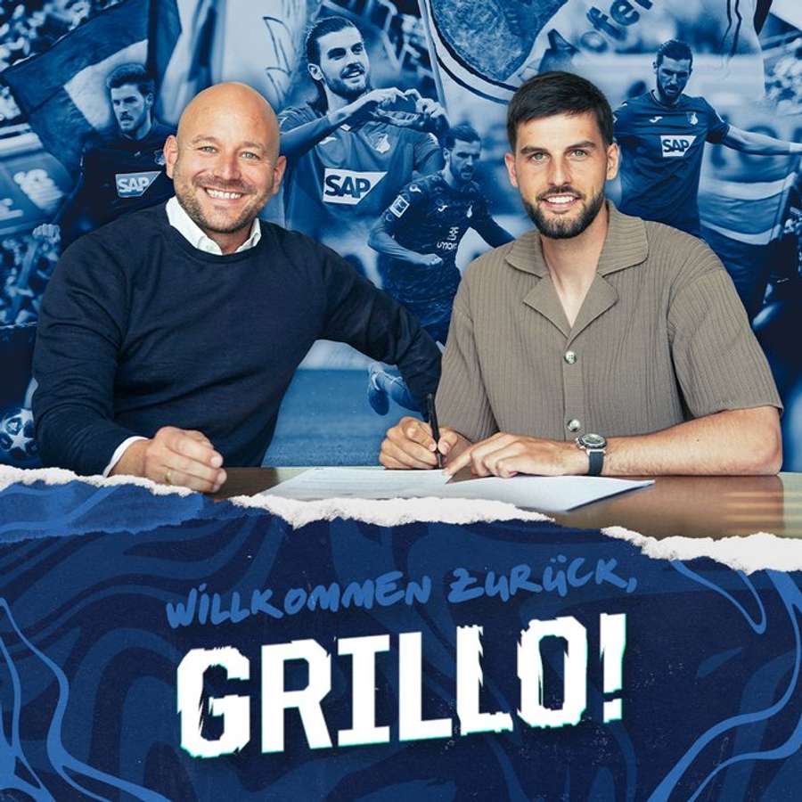 Hoffenheim verwelkomt Grillitsch terug