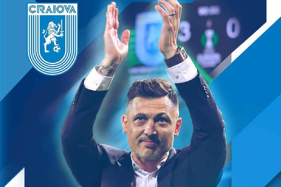 Mirel Rădoi este antrenorul Universității Craiova