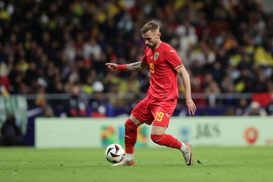 Denis Drăguș a adus un plus în jocul României din momentul în care a intrat pe teren în partida împotriva Columbiei