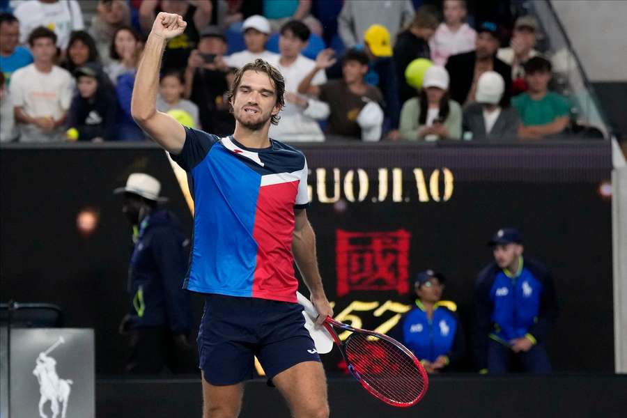 Tomáš Macháč poprvé na grandslamu postoupil mezi nejlepších 32 hráčů.