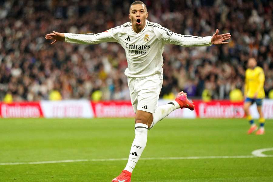 Real Madrid forward Kylian Mbappe