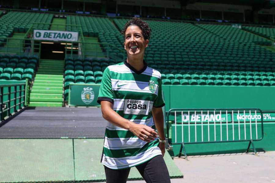 Cláudia Neto regressou ao Sporting no verão de 2022