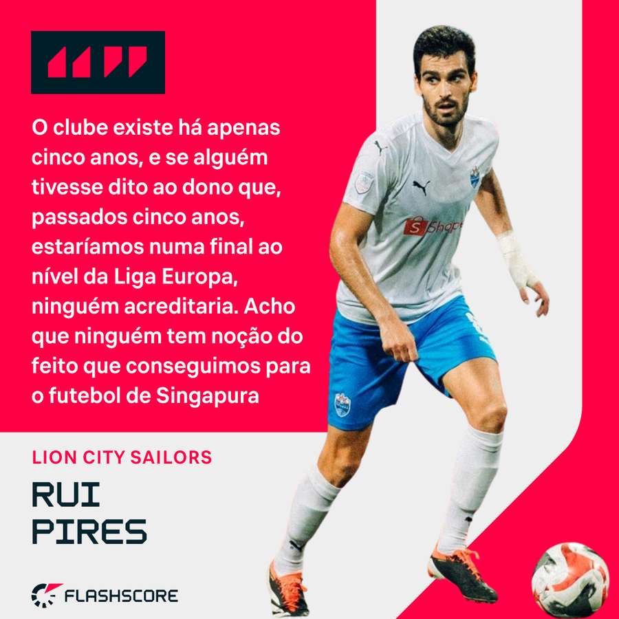 Rui Pires cumpre segundo ano em Singapura
