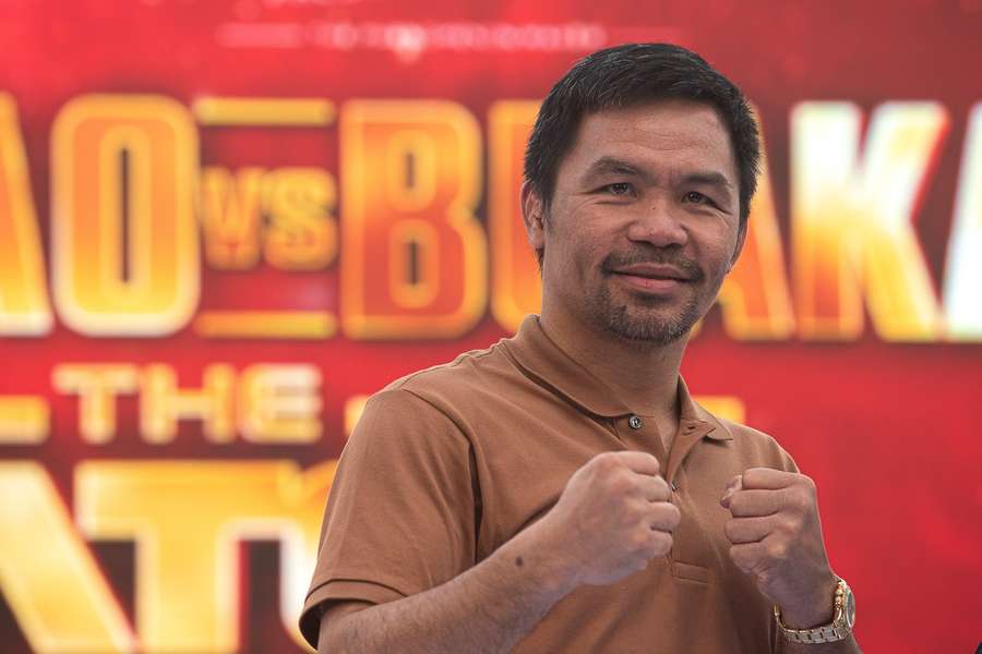 O pugilista Manny Pacquiao.