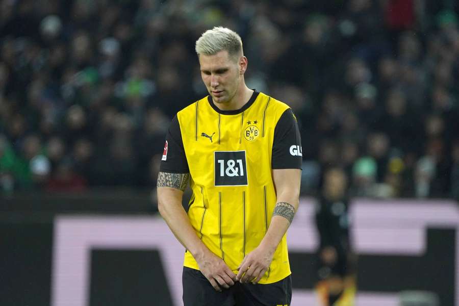 Zklamaný Niklas Süle.