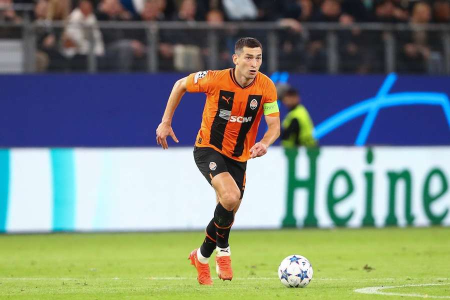 Taras Stepanenko in actie voor Shakhtar Donetsk