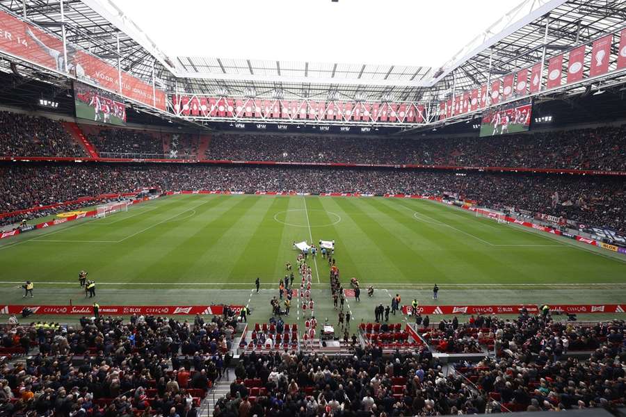 A Arena vai estar esgotada, tal como contra o FC Utrecht