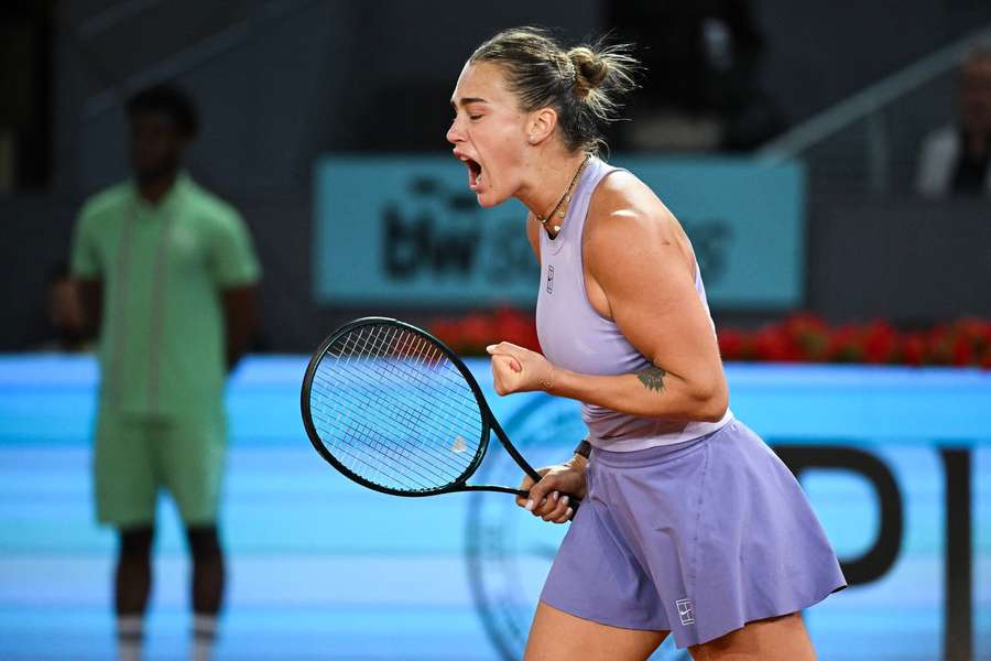 Sabalenka busca terceiro título em Madri