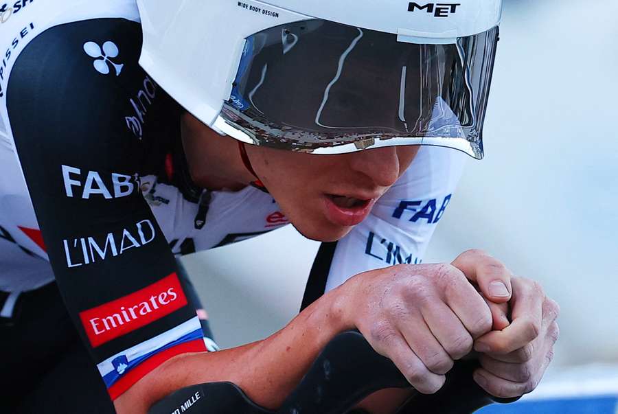 Tadej Pogacar, primer ganador de etapa y líder de La Vuelta 2026 Tadej Pogacar, primer ganador de etapa y líder de La Vuelta 2026