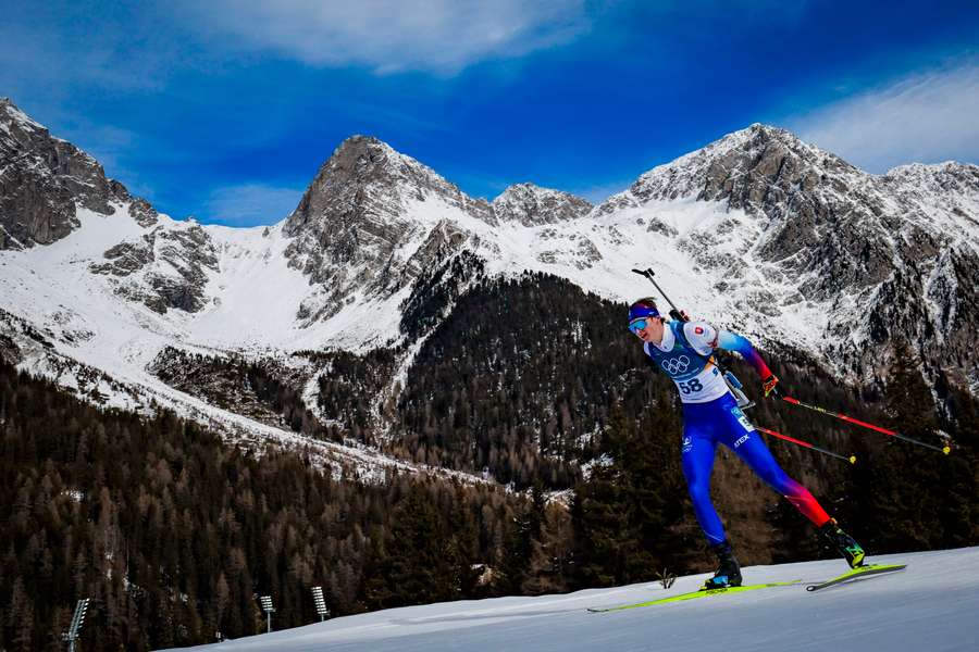 Borguľa počas závodu.