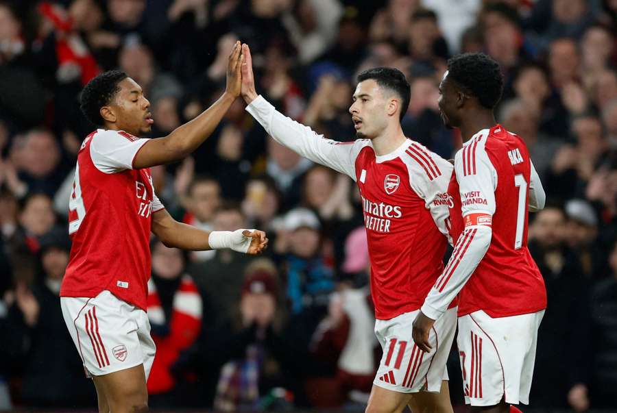 Arteta happy with Arsenal attitude for FA Cup rout of Wigan
