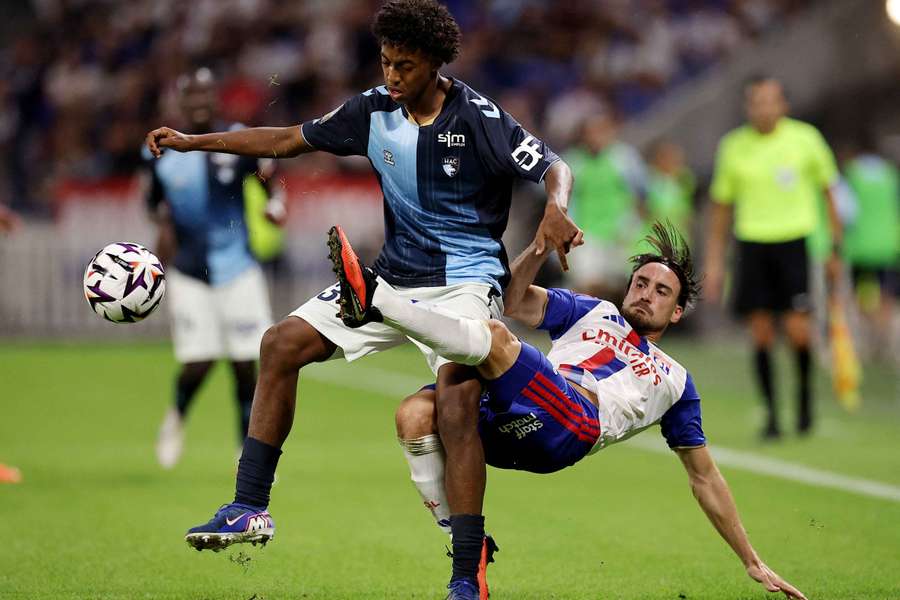 Lyon em dificuldades com o Le Havre Lyon em dificuldades com o Le Havre