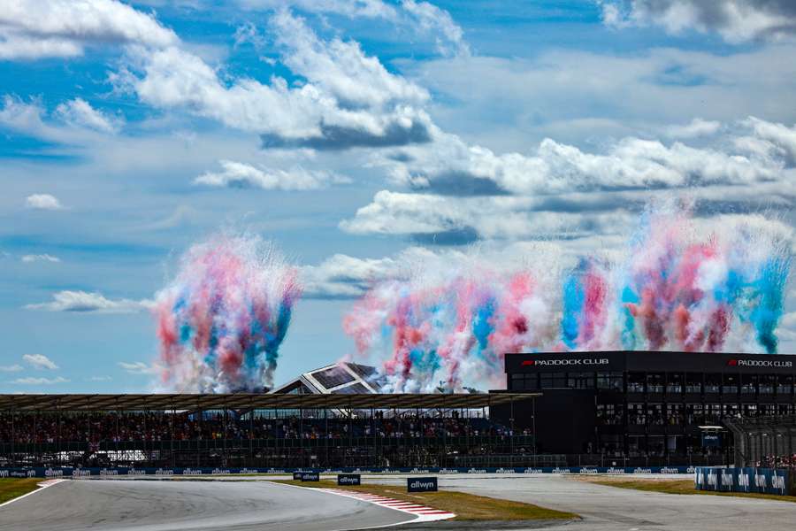 Vu du circuit de Silverstone lors du dernier Grand Prix de F1, en juillet 2026.
