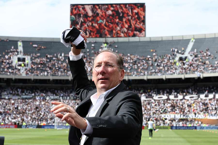 John Textor en la Libertadores a finales de noviembre.