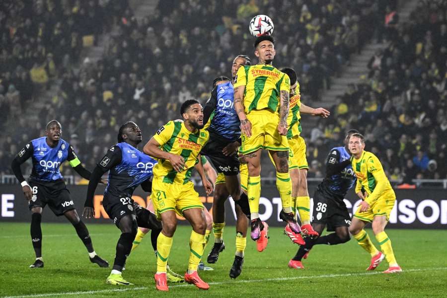 El Mónaco y el Nantes se repartieron los puntos