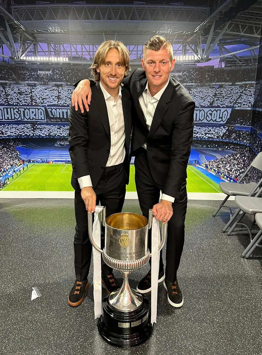 Kroos e Modric vão continuar a partilhar o meio-campo