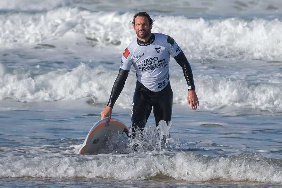 Frederico Morais ficou em primeiro na primeira bateria dos oitavos