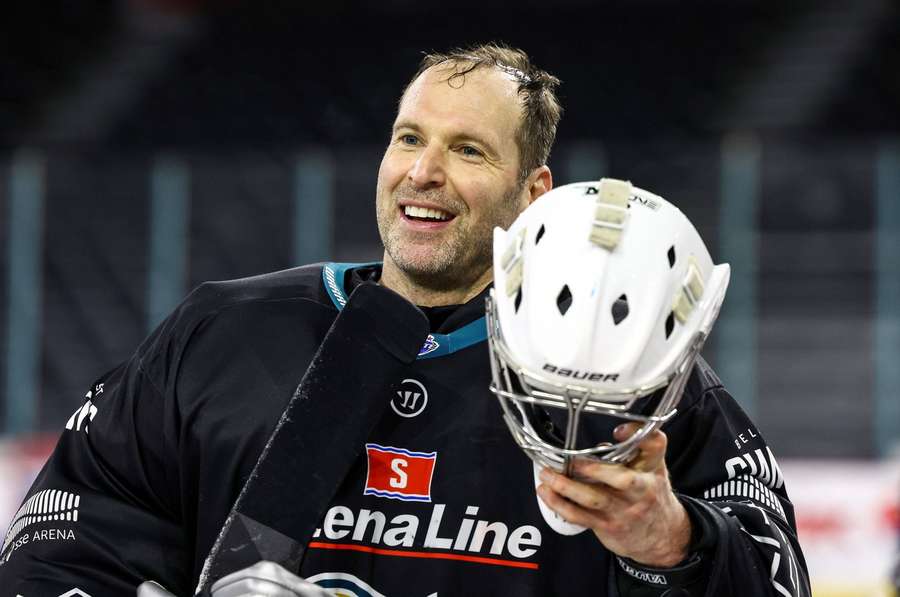 Čech si v Británii zachytal i profesionální soutěž za Belfast Giants (archivní snímek).