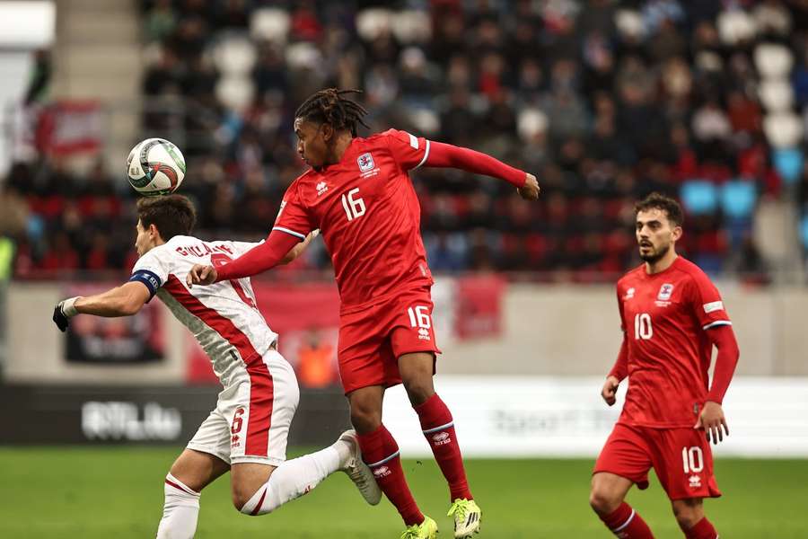 Leandro Barreiro marcou o primeiro golo do Luxemburgo