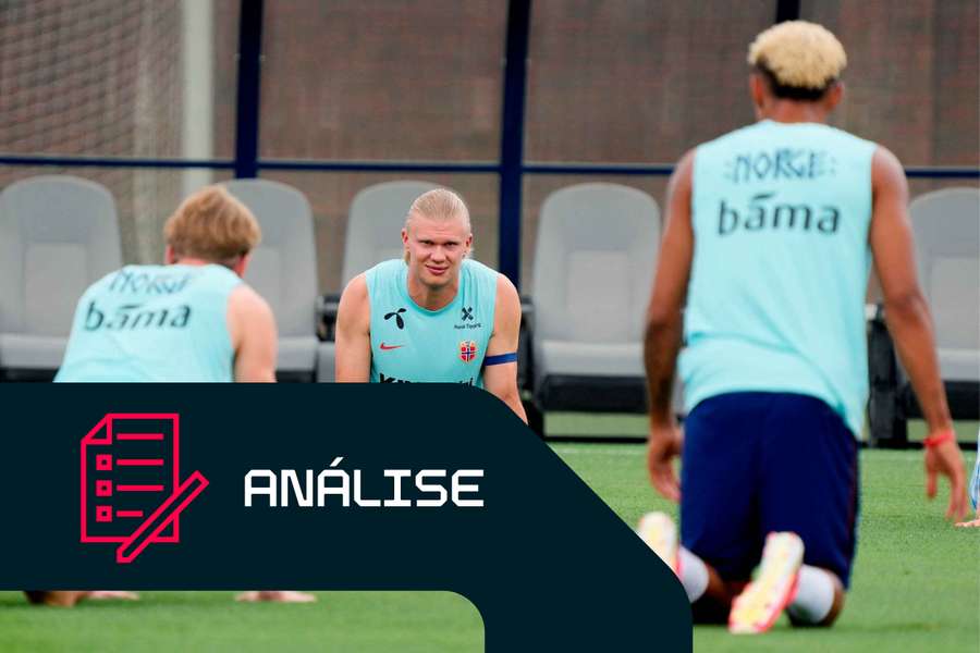 Erling Haaland é a principal figura da Noruega