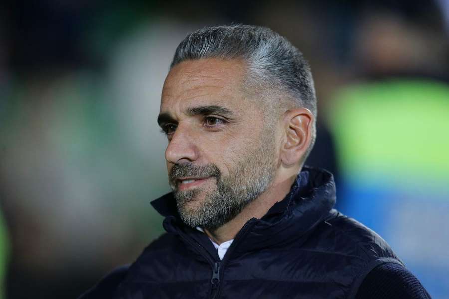 Rui Borges, treinador do Sporting