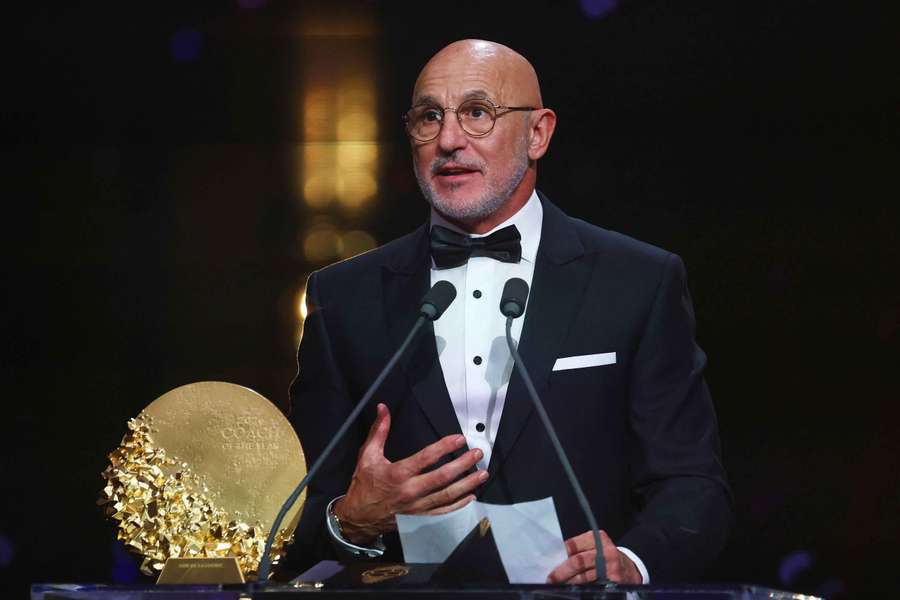 Spain's Luis de la Fuente named Coach of the Year after World Cup win Spain's Luis de la Fuente named Coach of the Year after World Cup win