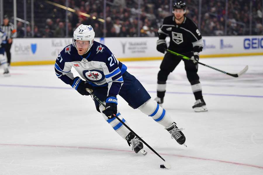 Nikolaj Ehlers leverede en flot præstation natten til søndag.